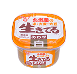 Ikiteru Kyushu-san Mutenka Awase Shiro(Living, Kyushu-grown, Additive-free White Mixed Miso)